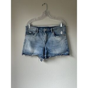Blank NYC Denim Shorts Women's 31 High Potential The Essex Classic‎ Cut-off
